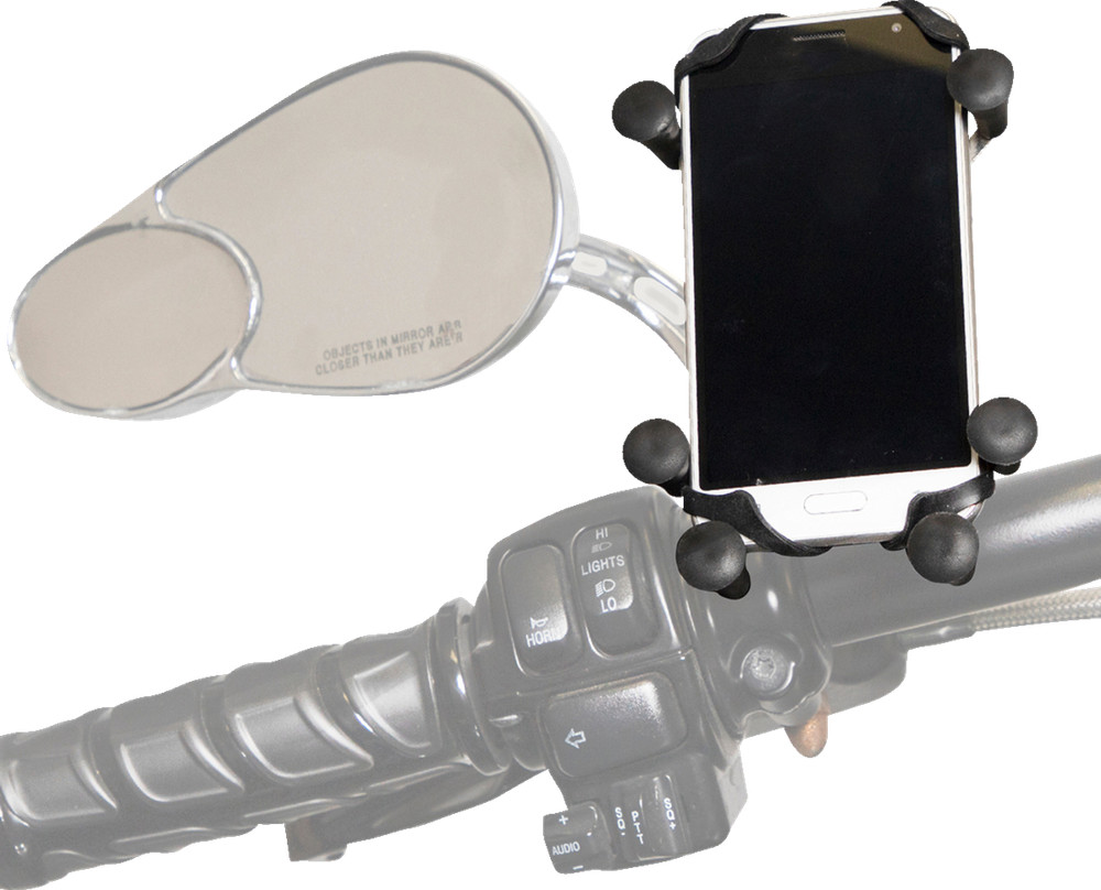 SADDLE TRAMP Hex-Grip Phone Mount Handlebar BC-MC6FPM