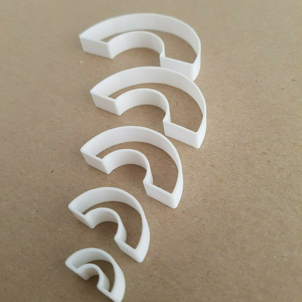 Rainbow Shape Mini Fondant Cutter Small Sugarcraft Icing Tiny Sharp Stencil