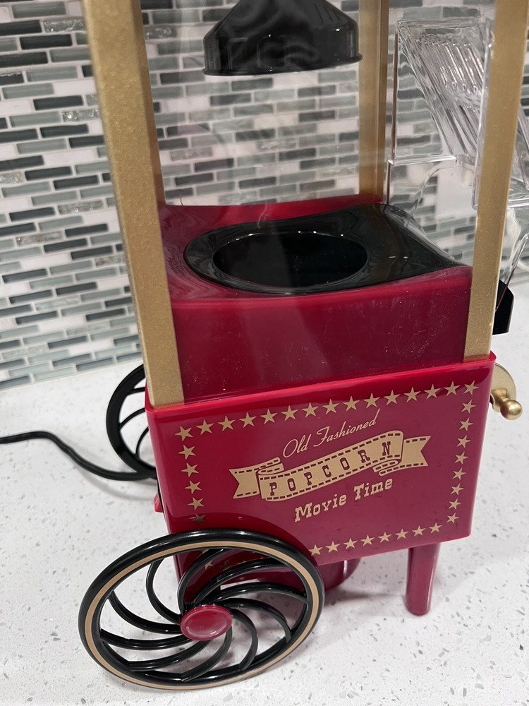 Vintage style Brookstone Popcorn Machine (open box)