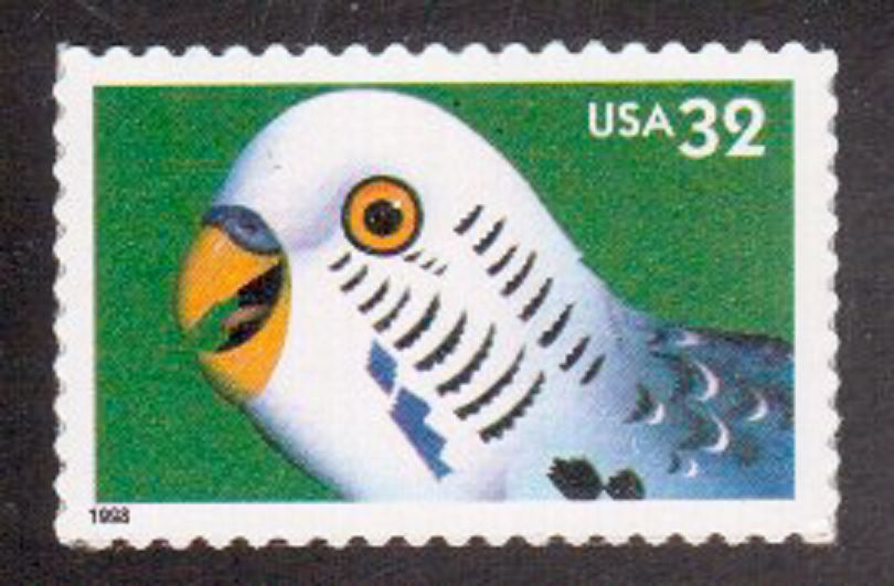 Scott #3233...32 Cent...Bright Eyes/Parrot...2 Stamps