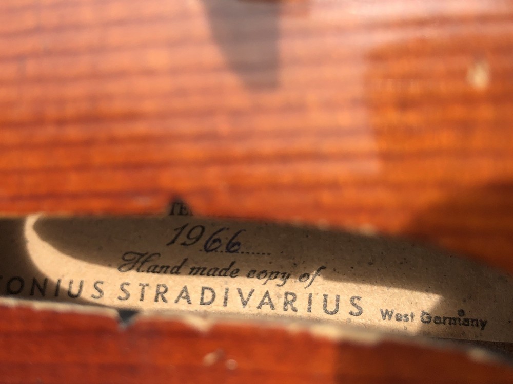 German violin, 1966