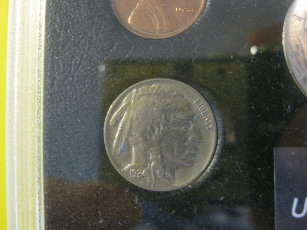 1934 P US Mint Set Brilliant Uncirculated!