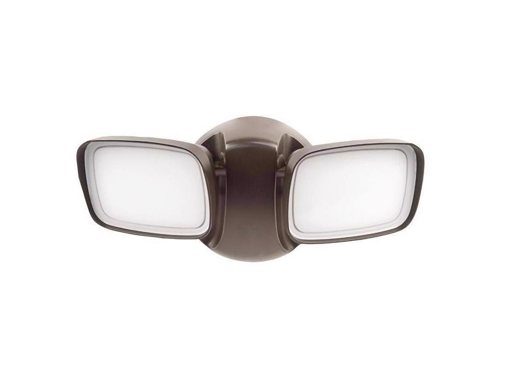 Security Floodlight Switch Hardwired LED Bronze Bronze