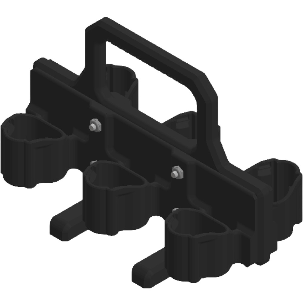 Milwaukee type battery carrier