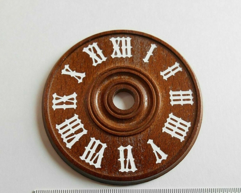 WOOD CUCKOO CLOCK DIAL 5 DIFFERENT DIAMETER'S