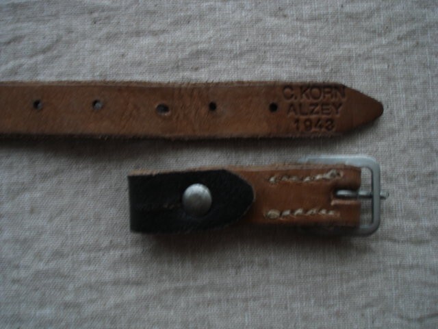 German WWII WW2 helmet chinstrap