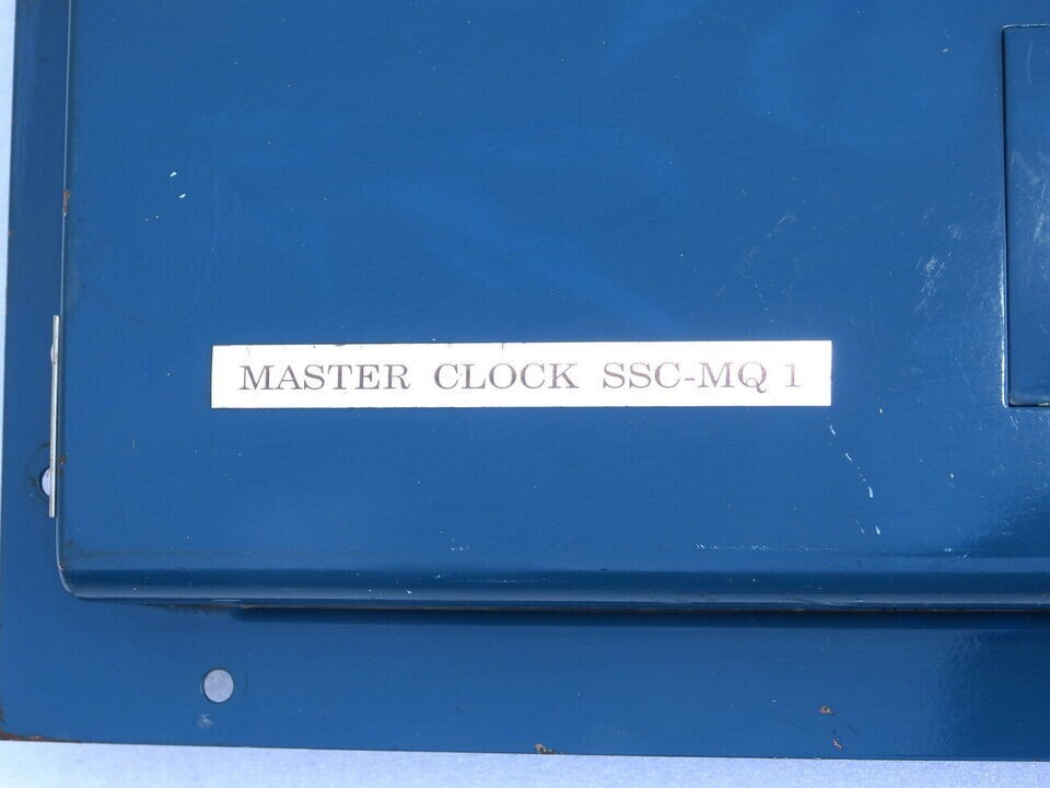 SWC CORP. SSC-MQI KAPPA SHIPS MARINE NAVIGATION MASTER SLAVE CONTROLLER CLOCK