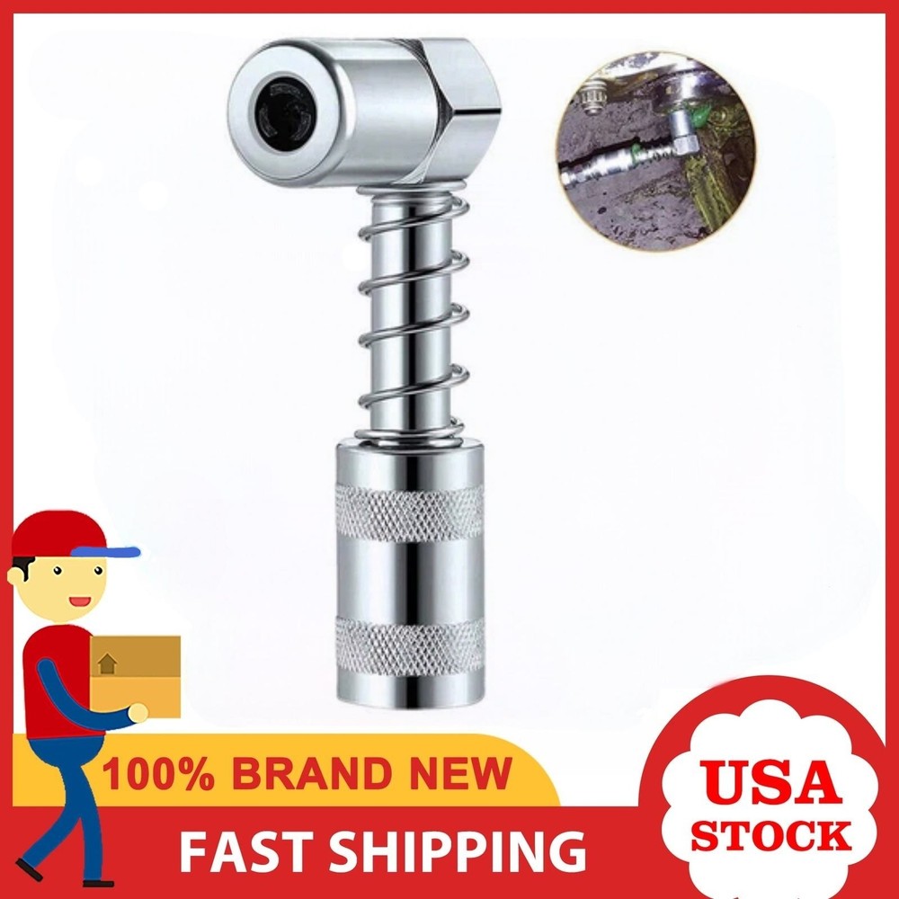 ⬇️Grease Coupler Adapter,90 degree🔥