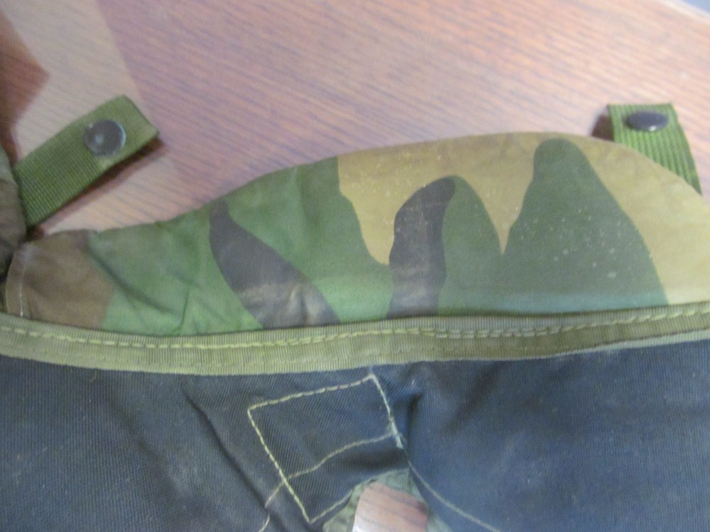 USED Interceptor Yoke & Collar Outershell Medium Camouflage & Throat Protector