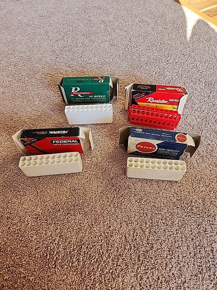 Vintage Empty Ammo Boxes 30-06 Springfield And 303 British