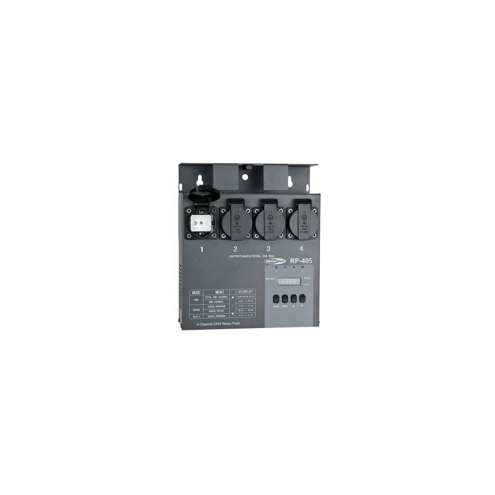 Showtec RP-405 MKII Relay Pack