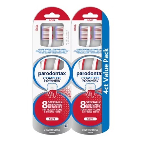 Parodontax Manual Toothbrush - 4ct - Soft