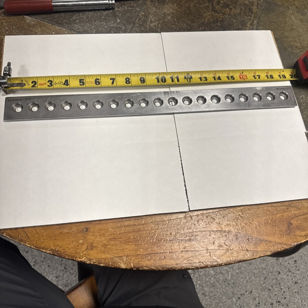 SYSTEM 3R Dovetail REFERENCE ELEMENT 06300-00 19.25”