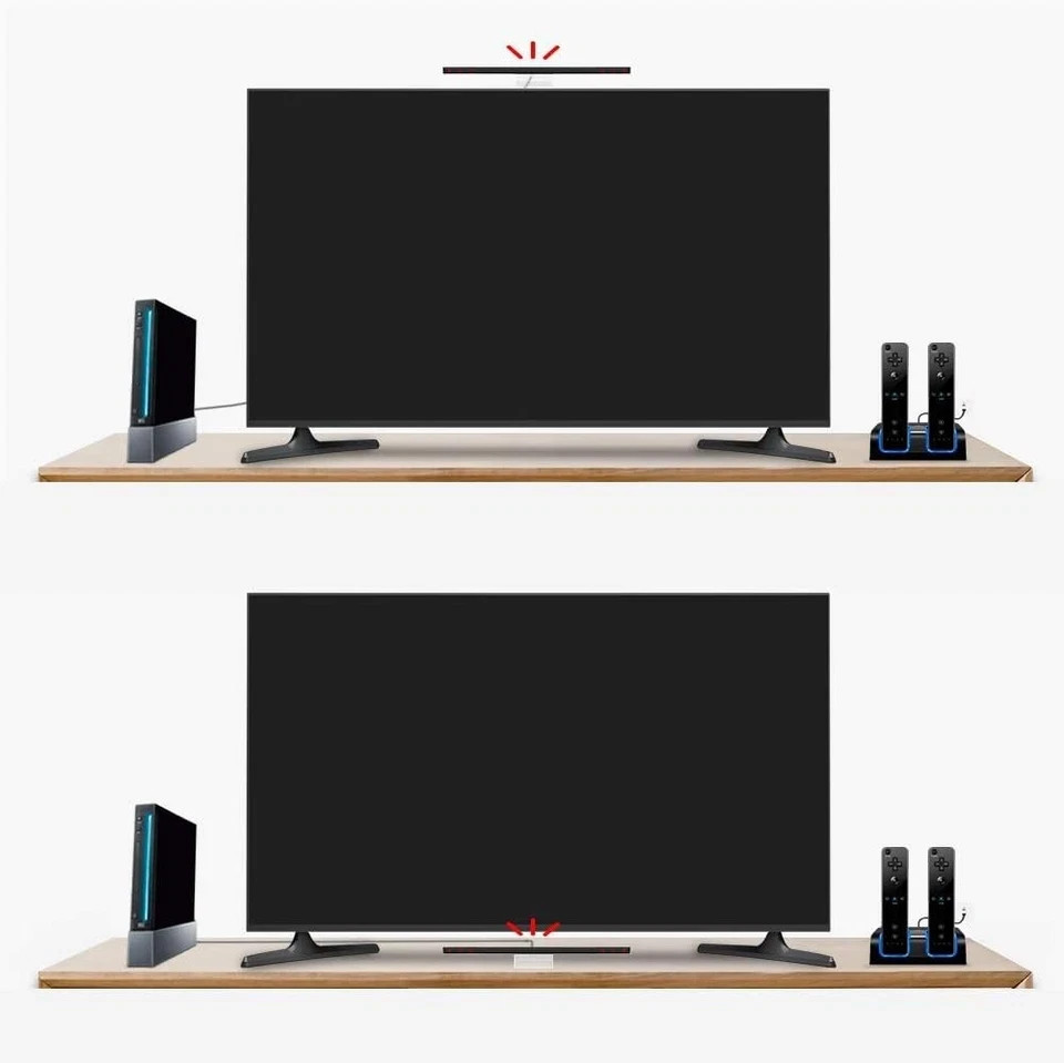 Aokin Sensor Bar for Wii, Replacement Wired Infrared Ray for...