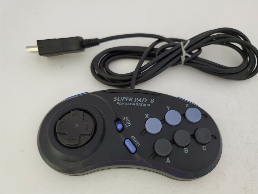 NEW Performance SuperPad 8 P-400 Controller Gamepad for Sega Saturn #40K