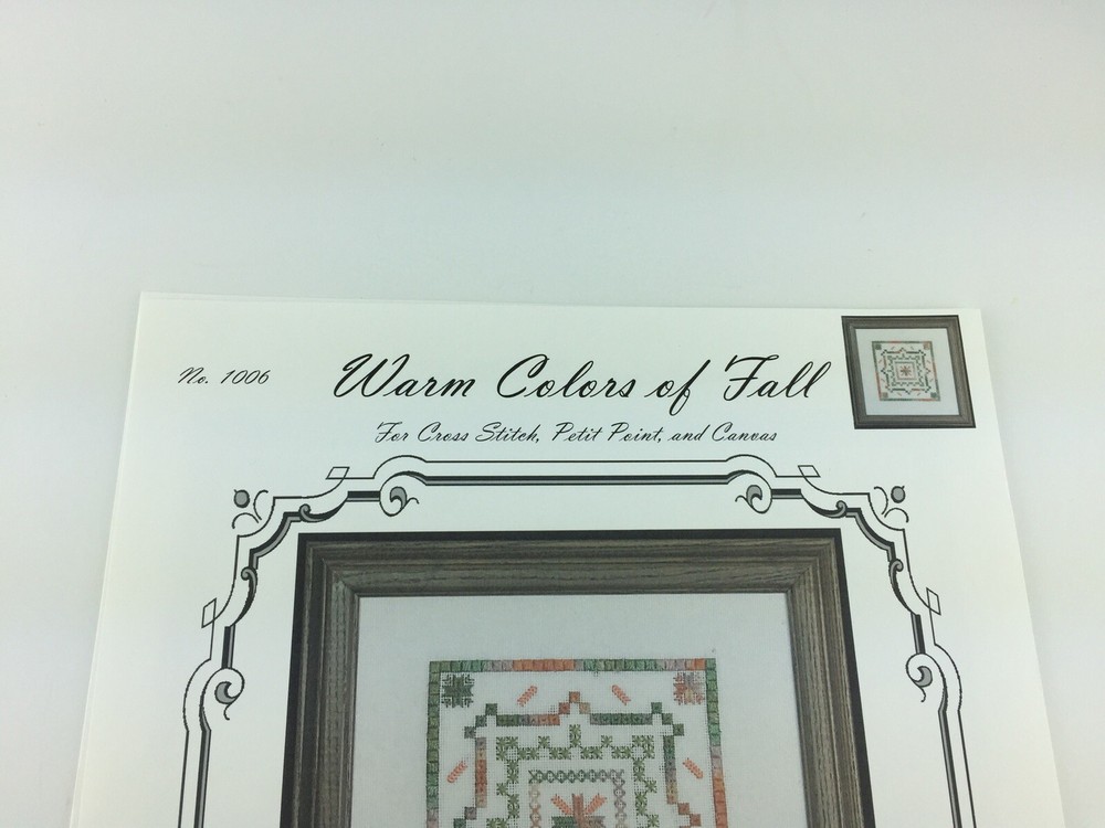 Needlework Designs By CJ Warm Colors Of Fall Needlepoint Pattern