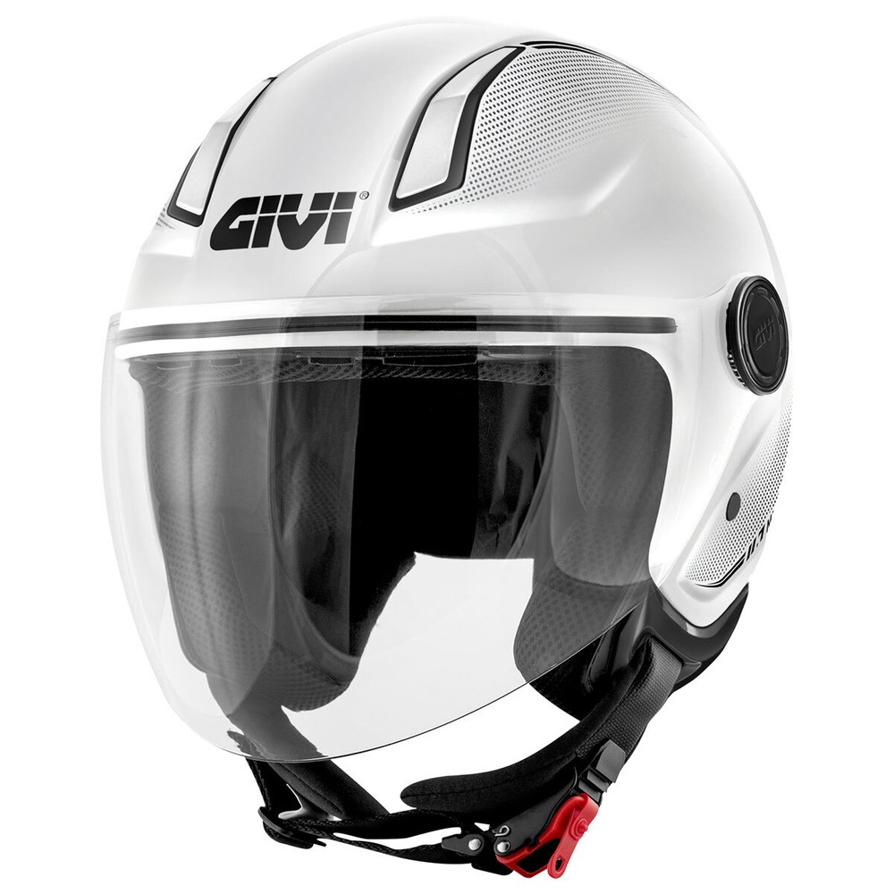 Demi Jet Helmet GIVI 11.7 Solid Glossy White