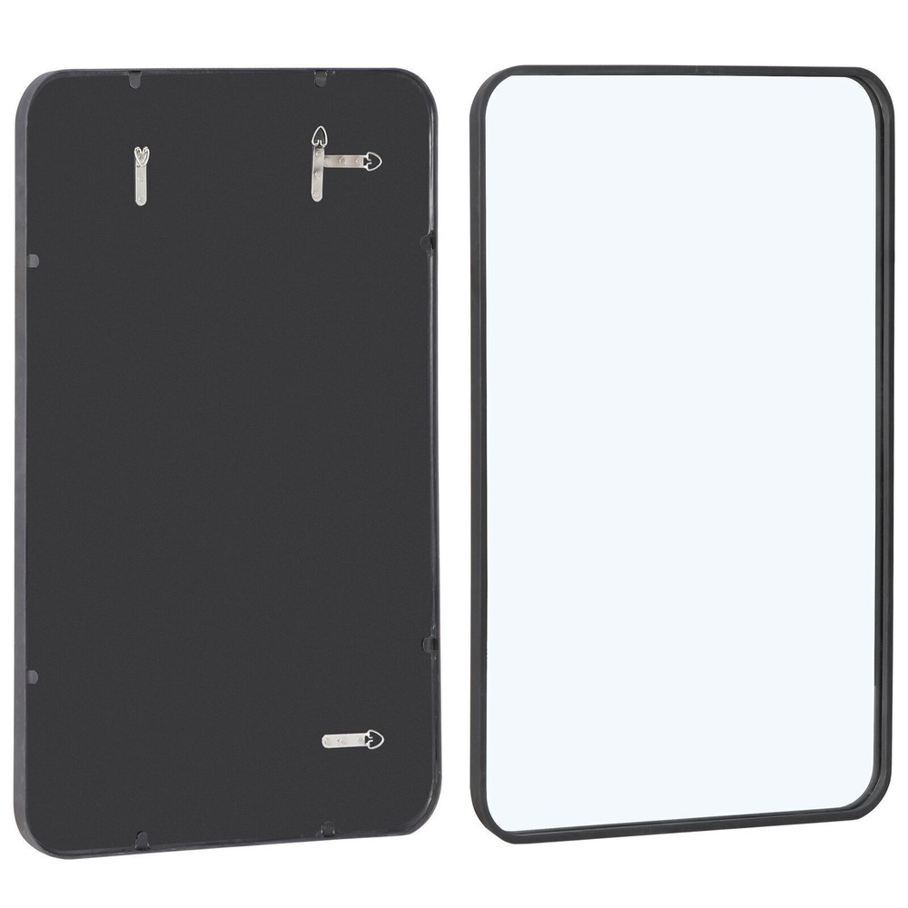2PCS 24" x 36" Rectangular Wall Mirror Hanging Mirror Makeup Mirror Bathroom