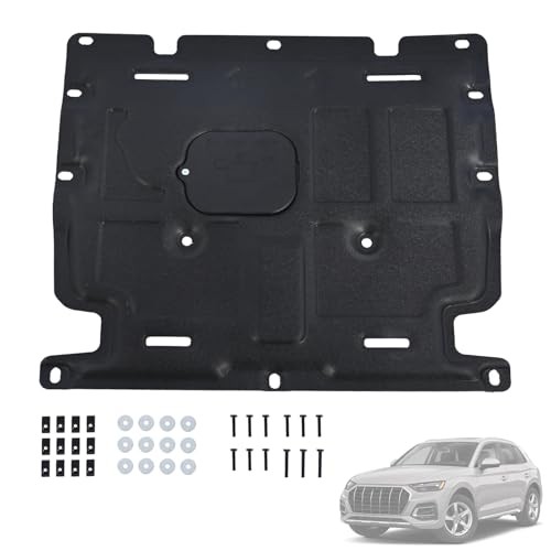 Front Engine Case Guards Splash Shield Compatible with Audi Q5 2018 2019 2020