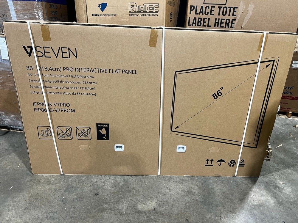86” Active Panel Smart Board V7