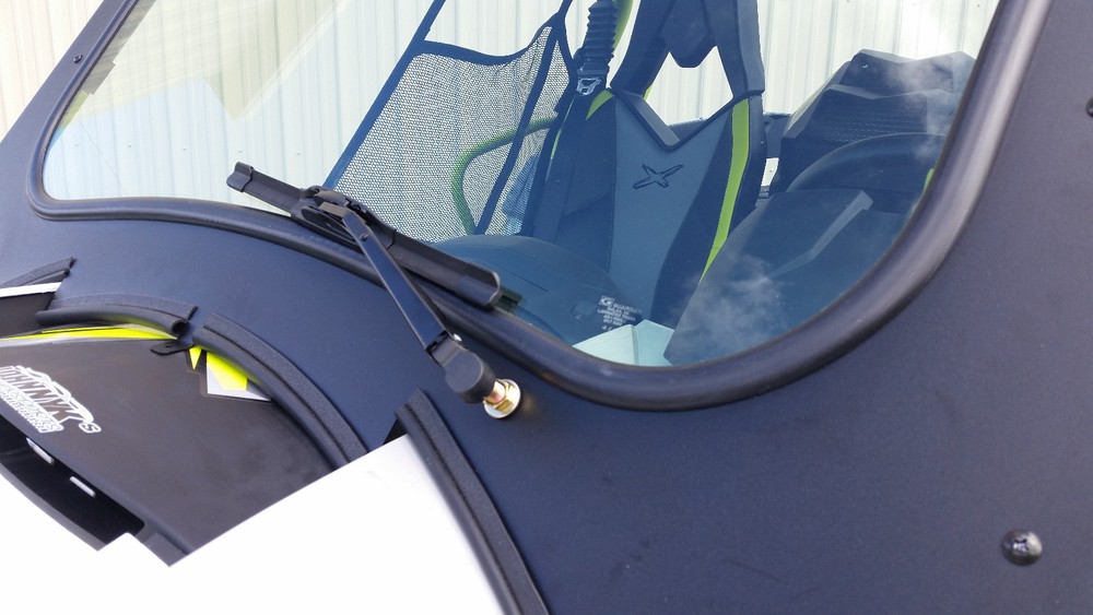 Can-Am Maverick Laminated Glass Windshield P/N: 12896