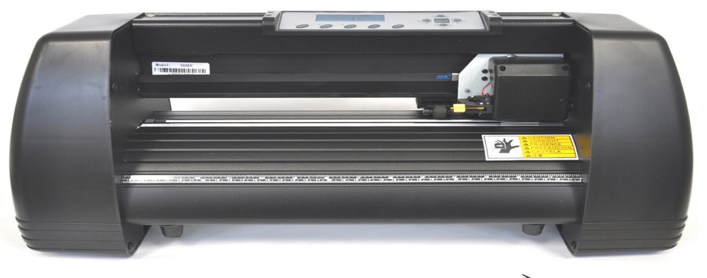 13" Vinyl Cutter Plotter Cutting Machine 3 Blade Software LCD Screen Sign Decals