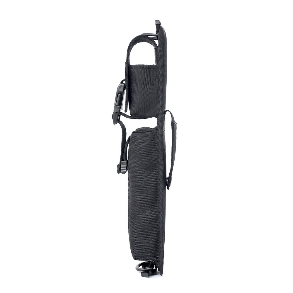 Tactical Molle Flashlight Pouch Military Backpack Shoulder Strap Accessory Pouch