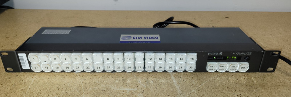 FOR.A HVS-Aux32 Control Panel