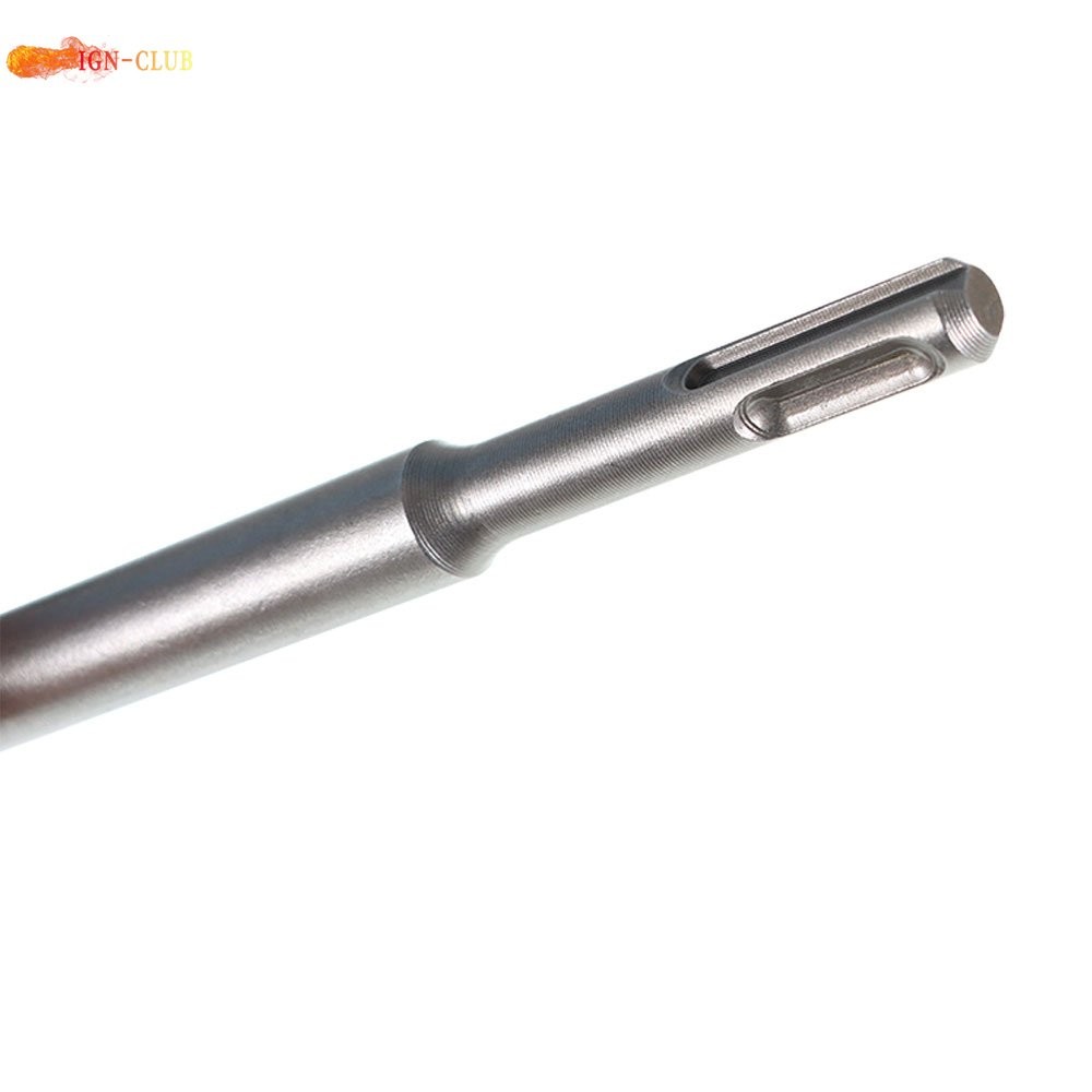6-Pack High Quality Concrete Drill Bit Set Includes Point Chisel And Flat Chisel