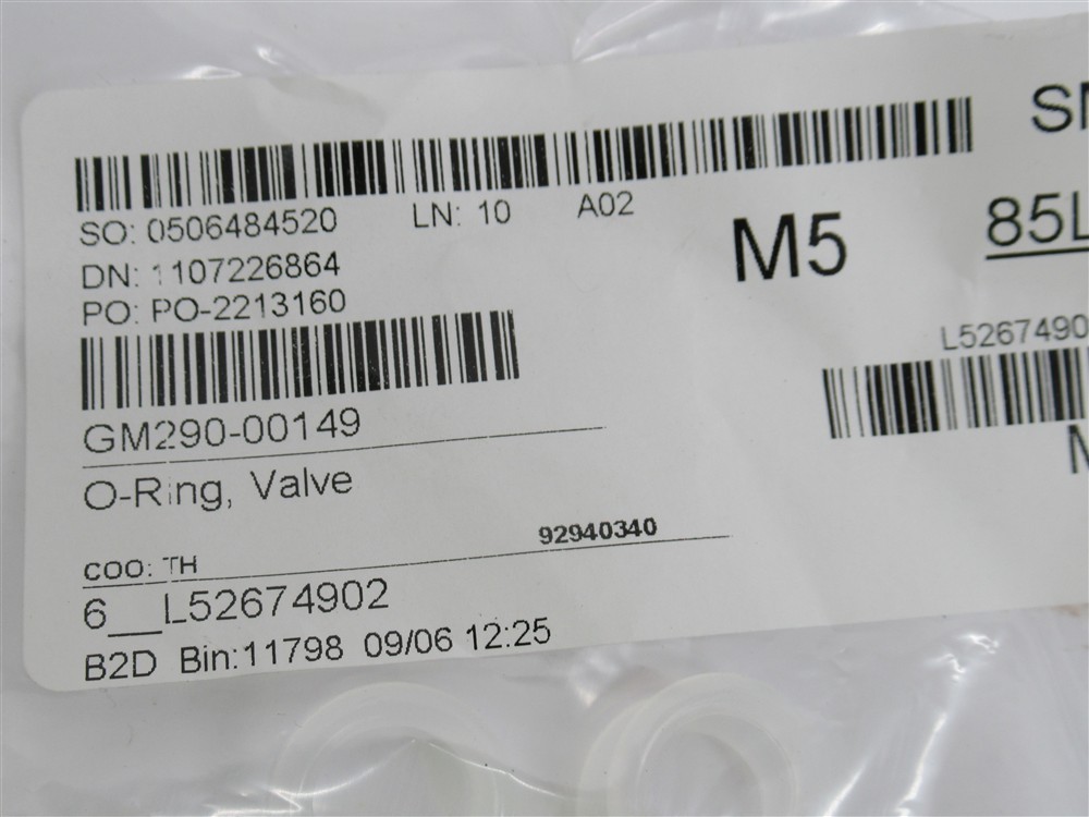 Grind Master 290-00149, O-Ring Valve, 6 Pack