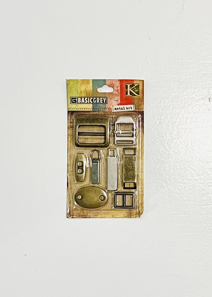 Basic Grey Metal Art