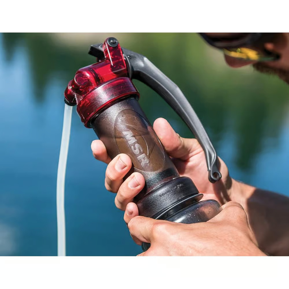 MSR MiniWorks EX Ceramic Water Filter Purifier for Camping & Backpacking