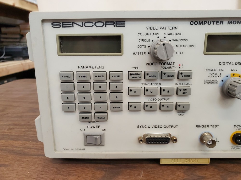 Sencore CM2000 Computer Monitor Analyzer