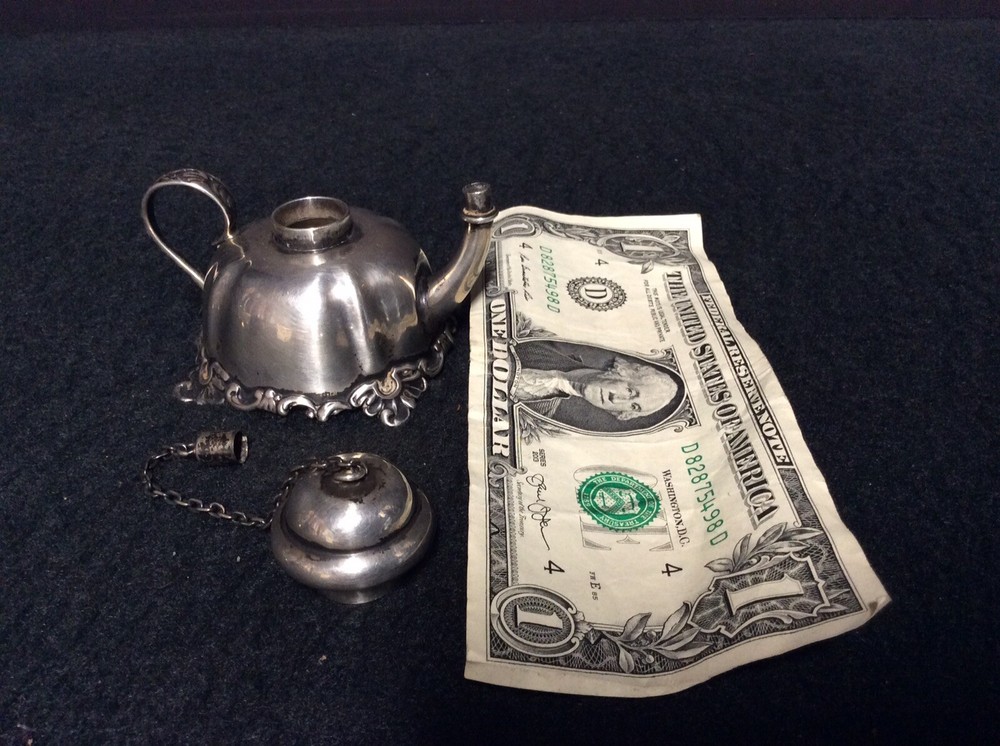 Victorian Sterling Silver Cigar Lighter