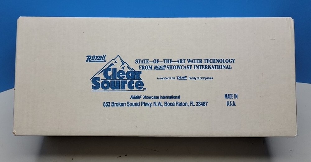 Rexall Clear Source WF-6822 Sink Countertop Water Filter.