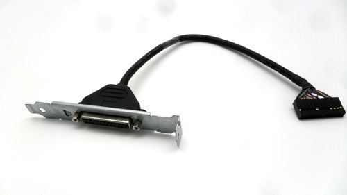 HP Parallel Printer Port Adapter Bracket 25-pin Low Profile 611900-001