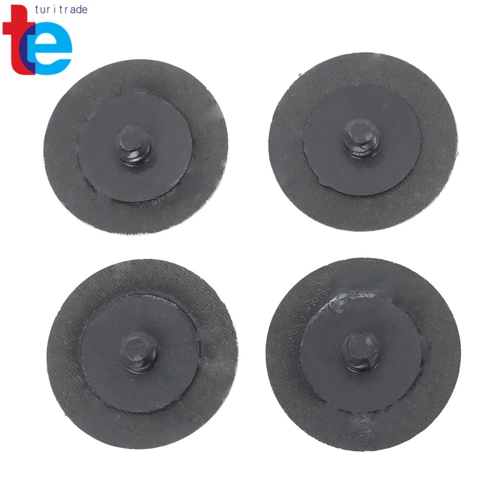 2" Medium Sanding Discs 80 Grit Roll Lock Die Grinder Sanding Discs - 150 Pack