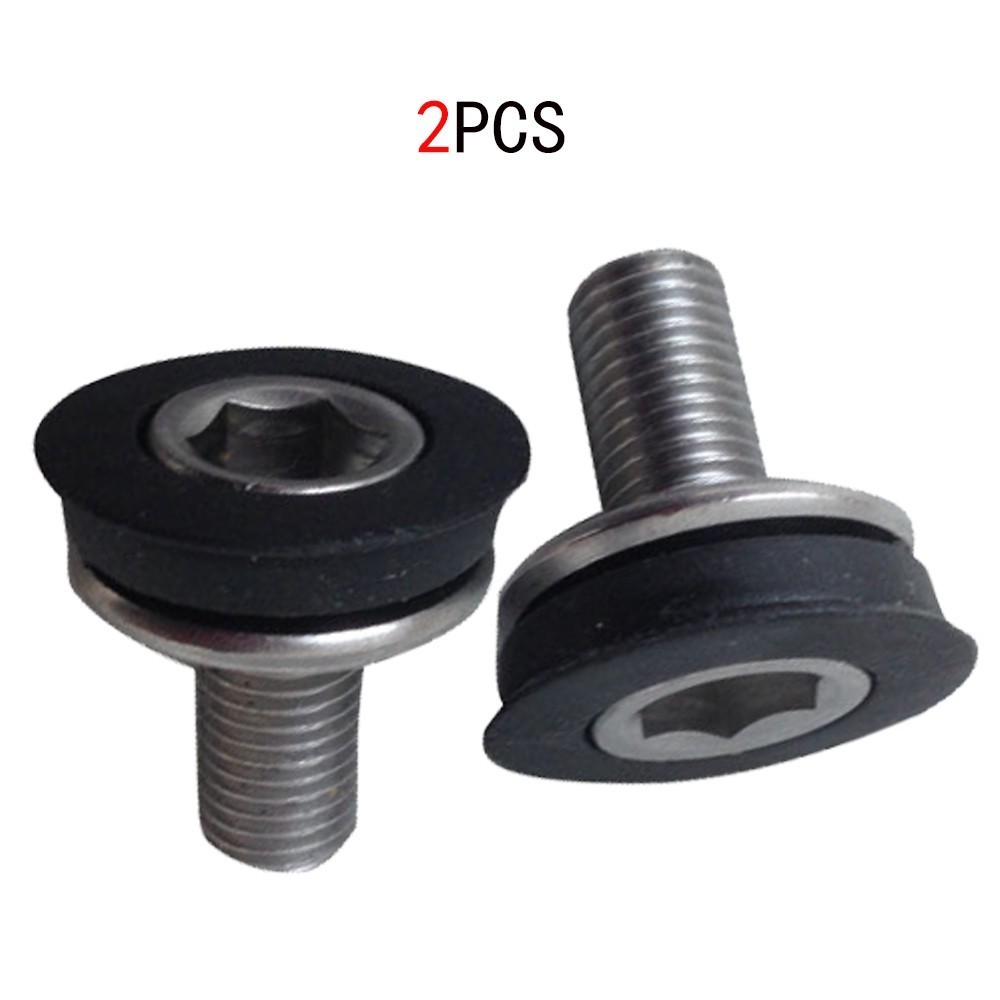2PCS Bottom Bracket Nuts Waterproof For Ordinary Square Hole Bottom Axle