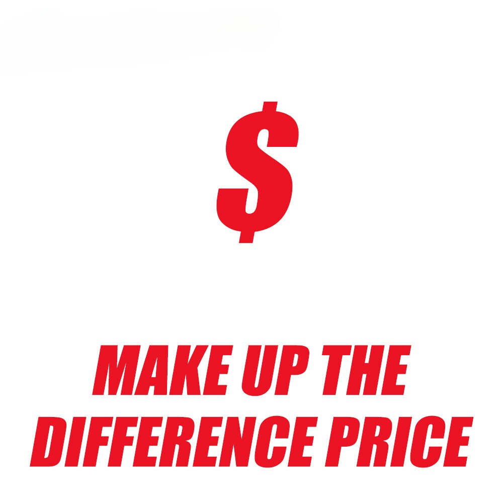Only for make up price difference - 52USD