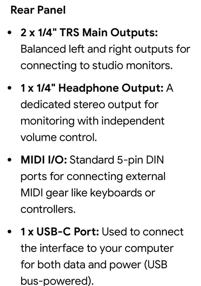 PreSonus Revelator io24 USB-C Audio Interface NEW IN OPEN BOX