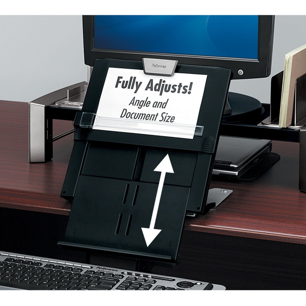 Professional Series Document Holder 250 Sheet Capacity Plastic Black 8039401
