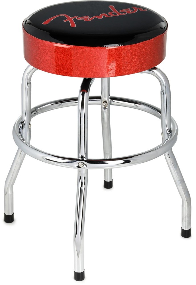 Fender Red Sparkle Barstool - 24-inch (5-pack) Bundle