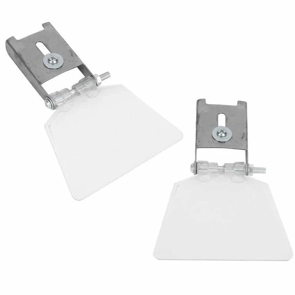 2pcs Replacement Guard Bench Grinder Eye Protection Safety Shields With Bracket