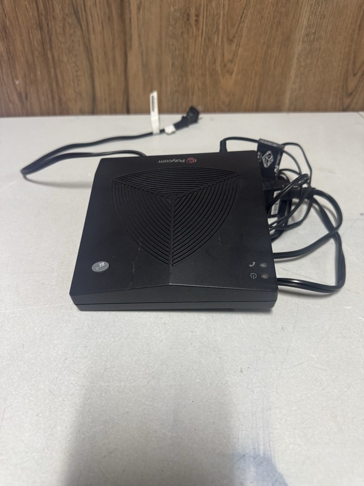 Polycom SoundStation 2W Conference Phone DECT 6.0 w/ Adapter Untested