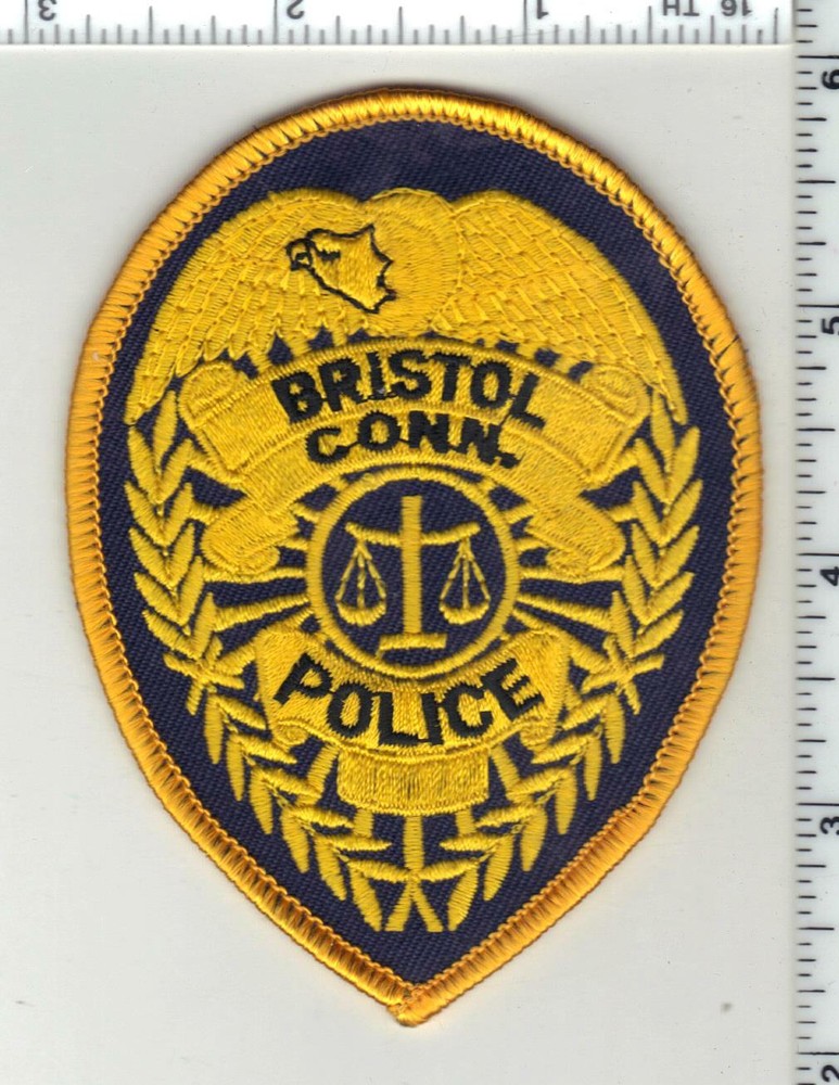 Bristol Police (Connecticut) 2nd Issue Cap/Hat Patch