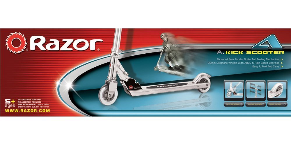 Razor A Kick Scooter, 6 Colors