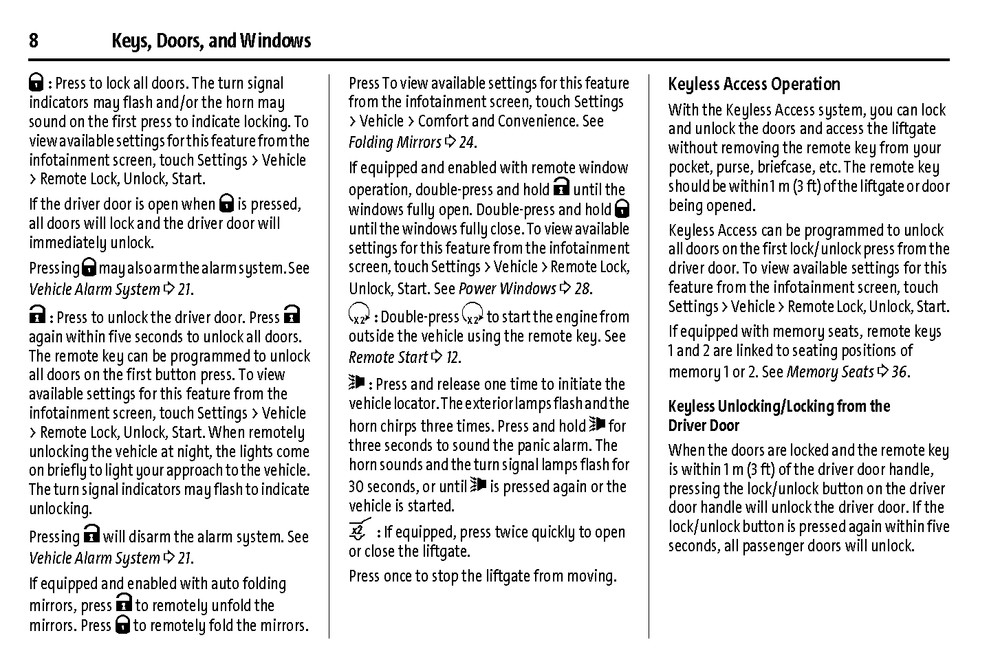 2025 Chevrolet Traverse Owners Manual User Guide Reference Operator Book