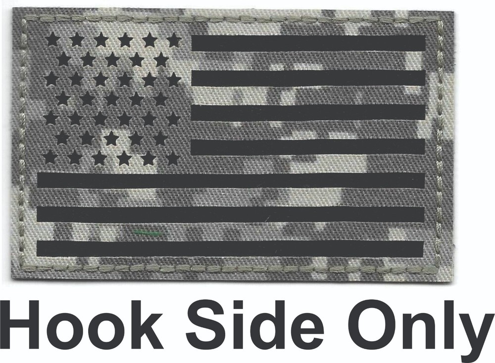 US Flag Digital Camo Patch For VELCRO® BRAND Loop Fastener