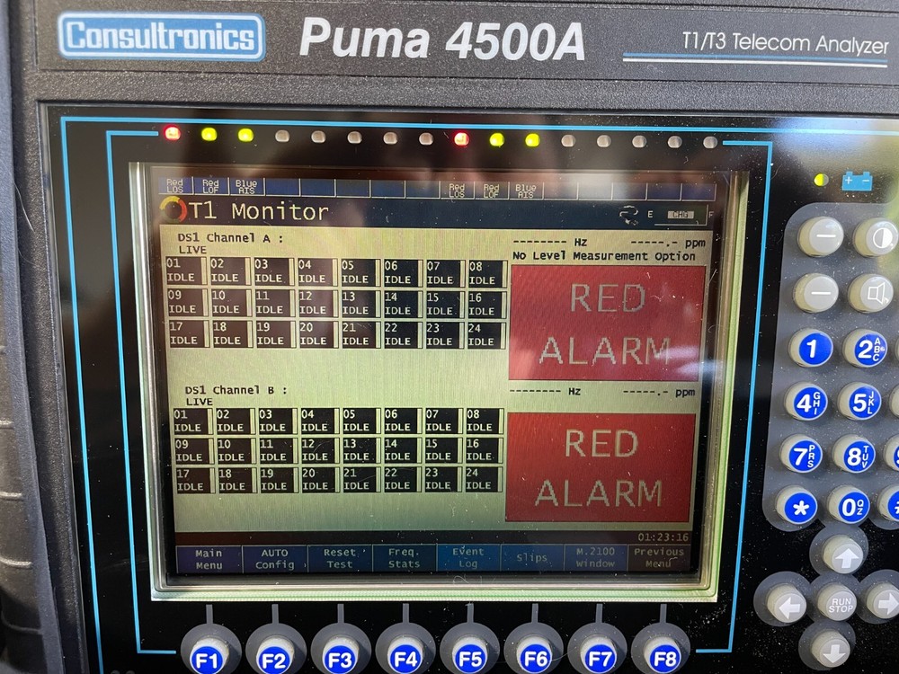 Consultronics Puma 4500A Telecom/Datacom Analyzer