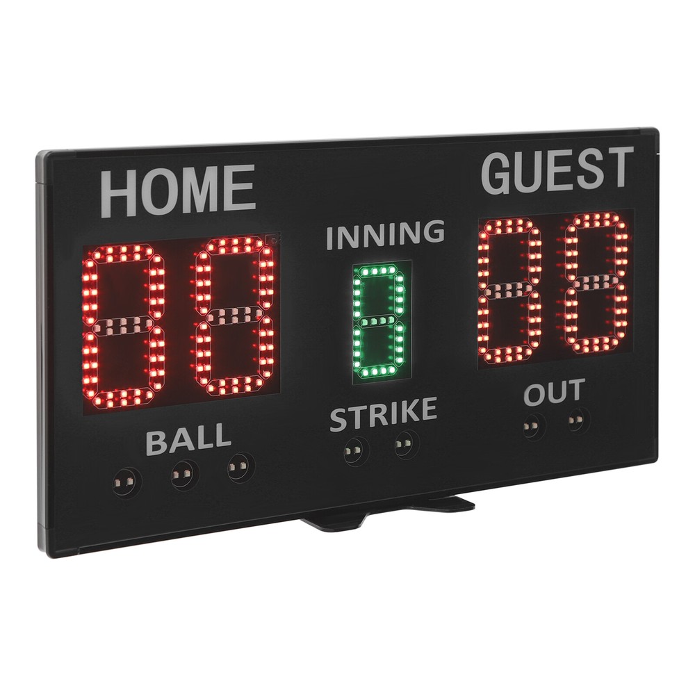 High-Light Digital Scoreboard, Electronic Baseball Scoreboard Remote Control